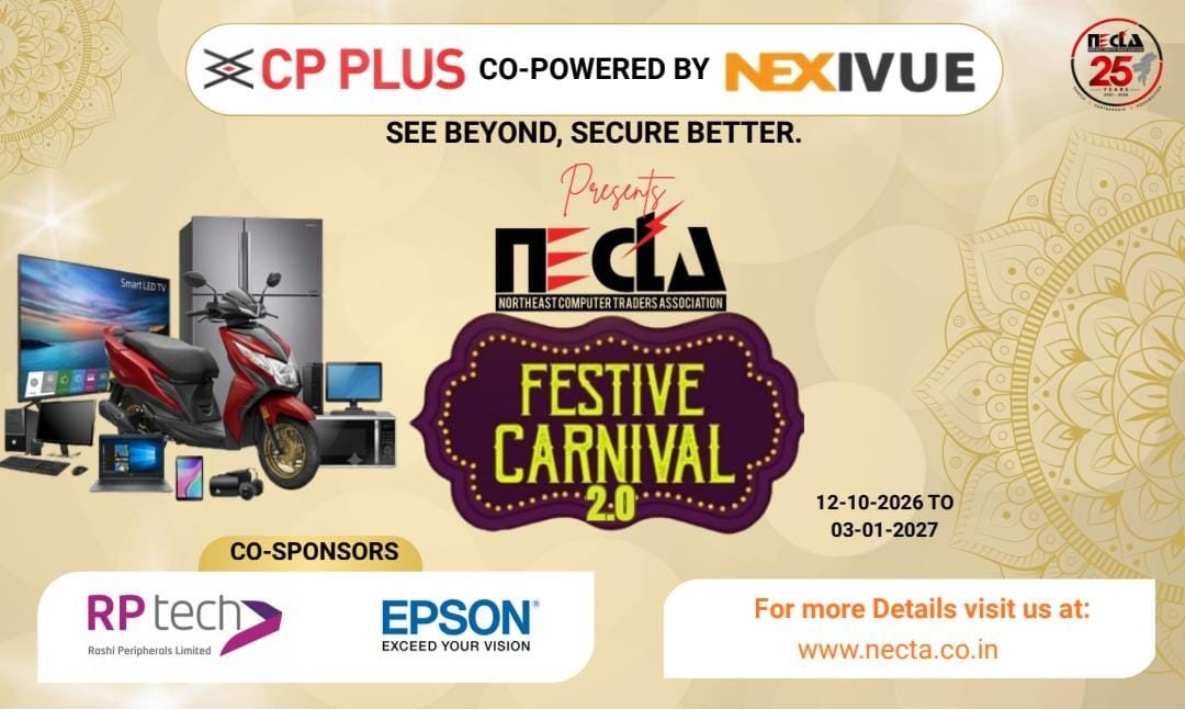 CP Plus co-powered by Nexivue presents NECTA Festive Carnival 2.0, 12-10-2026 to 03-01-2027